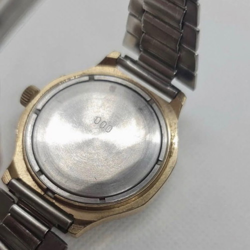 Slava The First President of the USSR Mikhail Gorbachev Watch used, black and gold