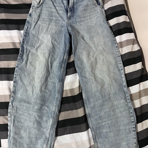 Cropp baggy jeans size 34 / XS, blue