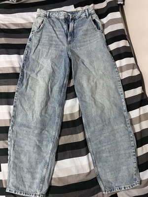 Cropp baggy jeans size 34 / XS, blue