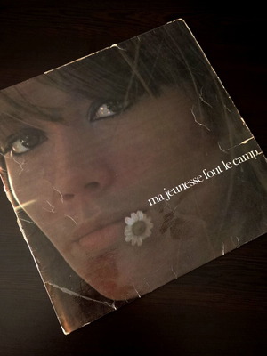 Françoise Hardy Ma Jeunesse Fout Le Camp LP used, pop, 1967