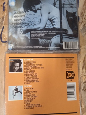 Chris Cornell Euphoria Morning, Carry On & Scream CD pack