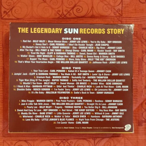The Legendary Sun Records Story Vol 1 & Vol 2 box set, mint condition