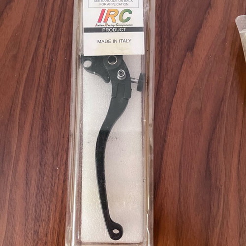 Honda IRC motorcycle clutch and brake levers used, adjustable, black