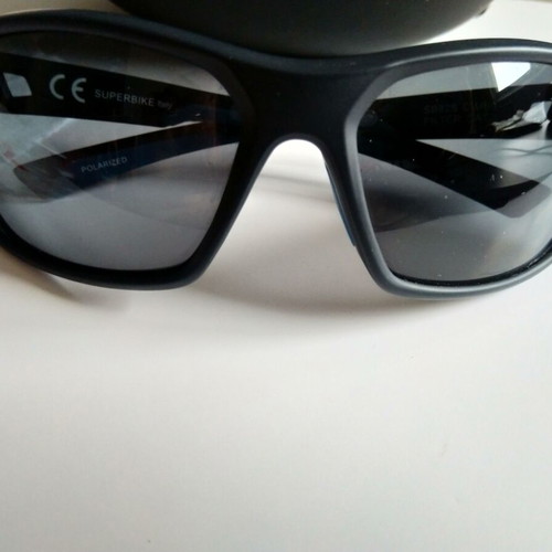 SBK Superbike Sunglasses like new, black and blue