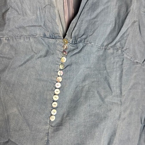 Zara denim playsuit used, light blue, size XL