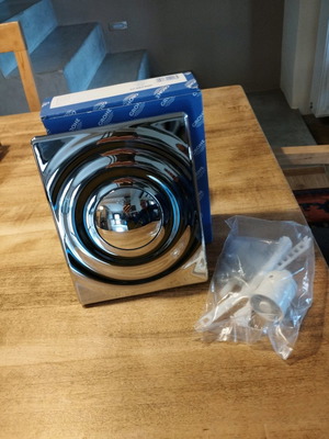 Grohe flush plate wall cover new (37063000)