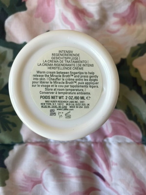 αδειο γυαλινο βαζο κρεμας La Mer 60 ml