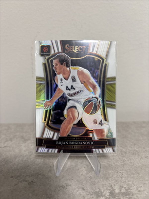 2025-26 Panini Select Euroleague Bojan Bogdanovic Premier White card /149