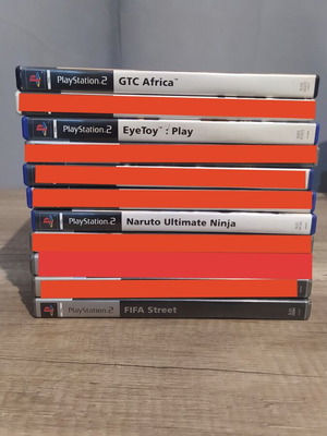 Παιχνίδια PlayStation 2 μεταχειρισμένα, σετ 4, κονσόλα Sony