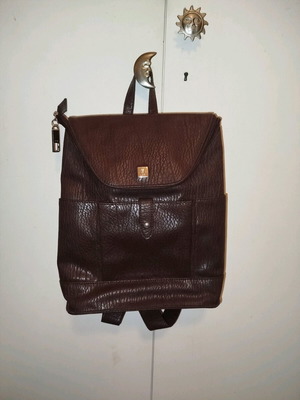 Brown KEM backpack like new