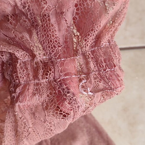 Lace blouse pink Dare 2b used with defects
