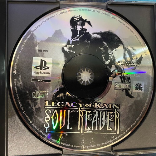Legacy of Kain Soul Reaver PlayStation 1 game used without manual