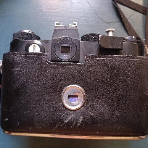 Zenit 12xp 35mm SLR Camera Kit with Helios-44M-4 58mm f/2 Lens like new