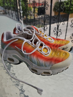 Nike Tn shoes used, multicolor, size 38.5
