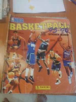 Άλμπουμ NBA 95-96 μεταχειρισμένο με 227 αυτοκόλλητα
