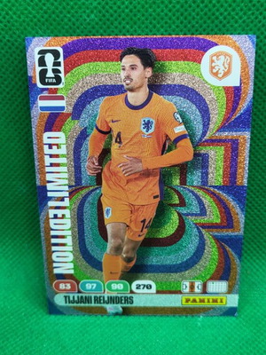 Tijjani Reijnders Limited Edition Panini FIFA World Cup 2026 κάρτα καινούργιο