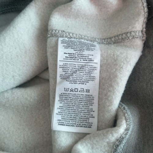 Nike men's sweatshirt gray size M like new