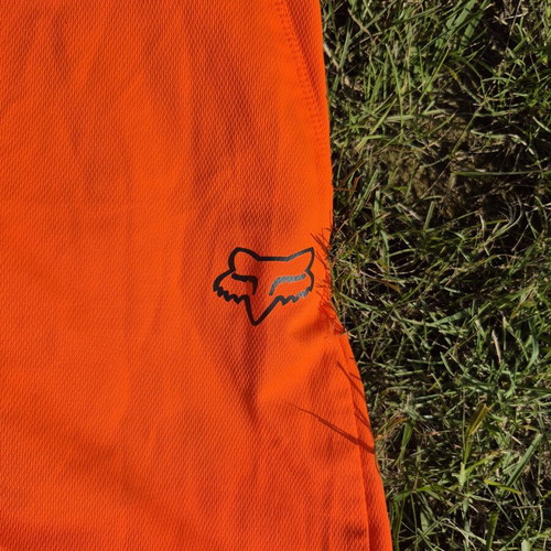 Fox MTB shorts size 34, like new, bright orange