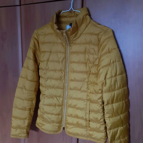 Only jacket used, mustard color, size S