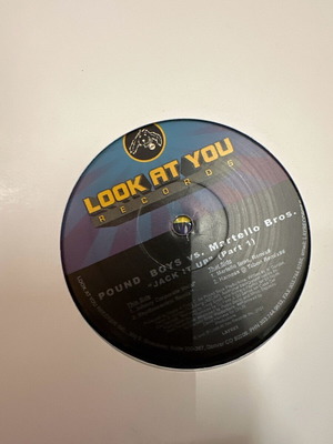 Vinyl record used