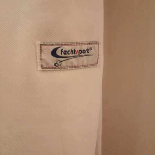 Fenchsport fencing pants used, medium large, white