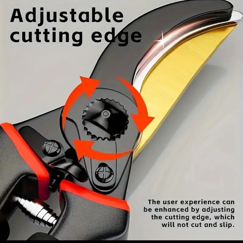 Pruning shears new high carbon steel with ergonomic handle