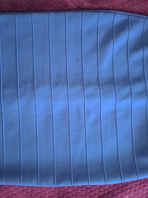 Midi skirt Acme blue like new with back zipper and stretch