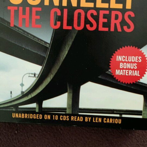 Michael Connelly audiobooks like new, set of three