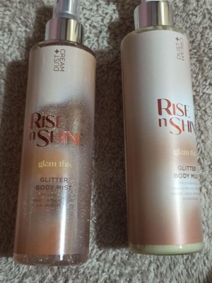 Rise N Shine σετ με body mist και body lotion με shimmer