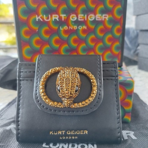 Kurt Geiger Chelsea Fold Wallet new, black