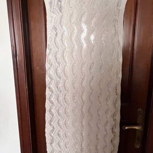 Knit dress M Zara like new, ecru