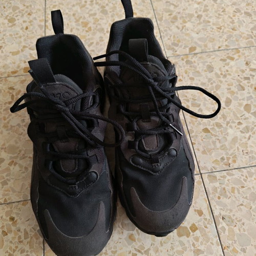 Nike Air Max 270 React women's sneakers used, size 37.5, black