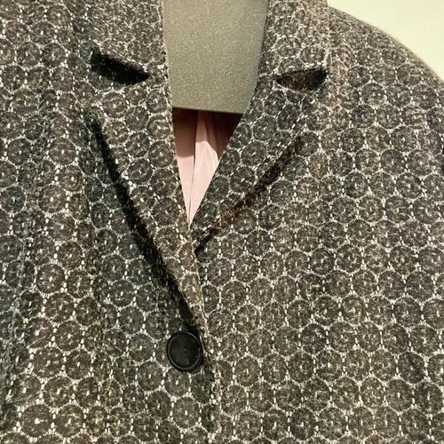 Anastasio Young women's coat like new, black and grey, L/XL
