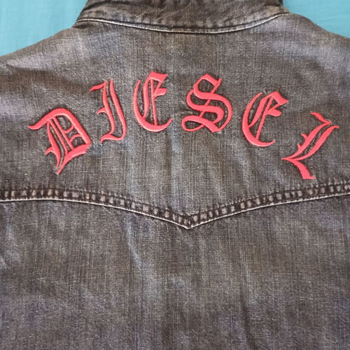 Diesel denim shirt large 100% cotton like new