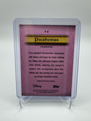 Κάρτα 2025 Topps Disney Wonder Pocahontas σαν καινούργιο
