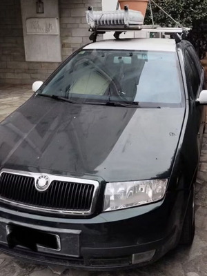 Skoda Fabia 2001 compact car, 1.4L 100hp, camshaft belt damage