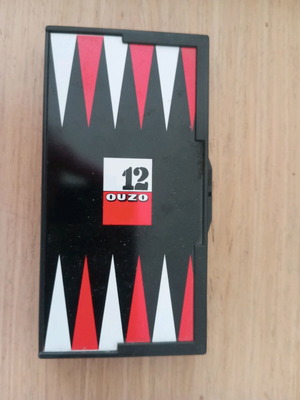 Mini magnetic backgammon new, flawless