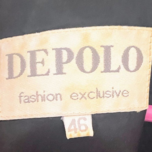 Depolo Fashion Exclusive black dress size 46