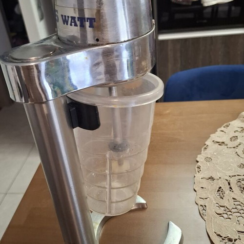 KARAMCO Vintage professional frappe maker used, metal construction
