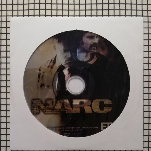 Narc DVD used with Greek subtitles