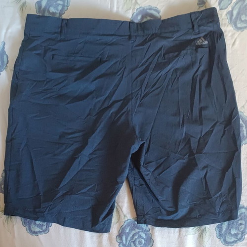 Adidas Ultimate365 Herringbone Golf Shorts, navy blue, XL