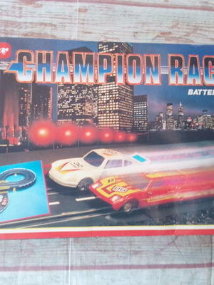 Αυτοκινητόδρομος Vintage Speeder Road Racing Set Car Toy 1003 1970/1980 δεκαετίας νέος