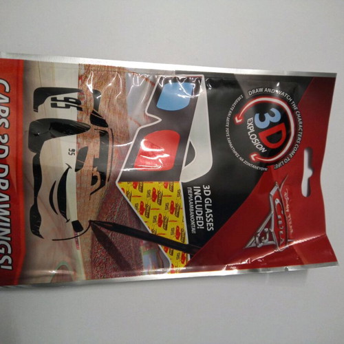 Cars 3 3D drawings and glasses new