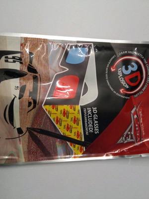 Cars 3 3D drawings and glasses new