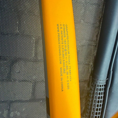 Prince Tennisracket Oranje Grijs L3 304 Gram Used