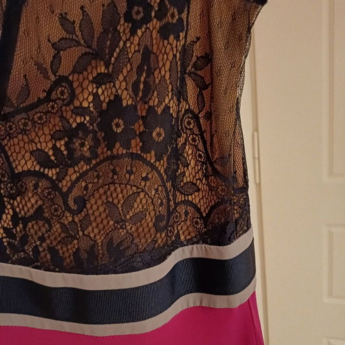Madame Shou Shou dress airy with lace bust and maxi skirt like new