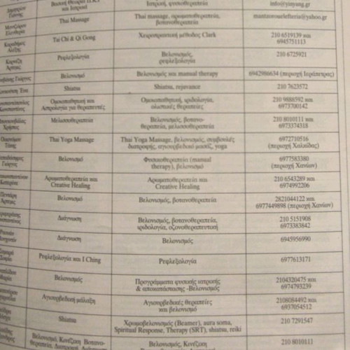 Paionia magazine used, Ancient Greek and Chinese medicine