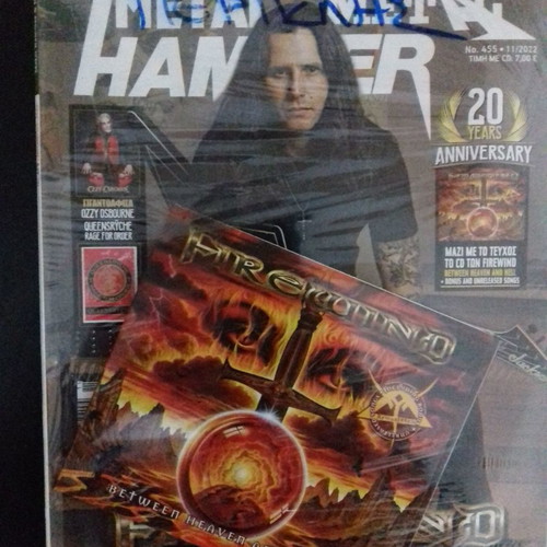 Metal Hammer No 455 used with Firewind Between Heaven and Hell CD