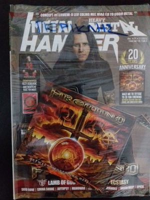 Metal Hammer Νο 455 μεταχειρισμένο με cd Firewind Between heaven and hell