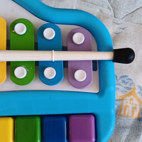Addo Play 2-in-1 children's musical toy piano and xylophone